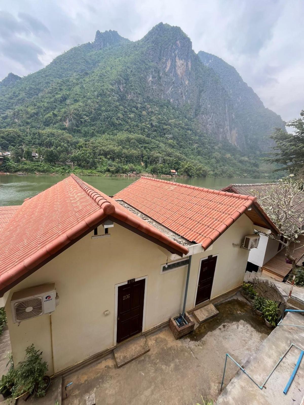 ホテル Cam U View Bungalow Nongkhiaw エクステリア 写真
