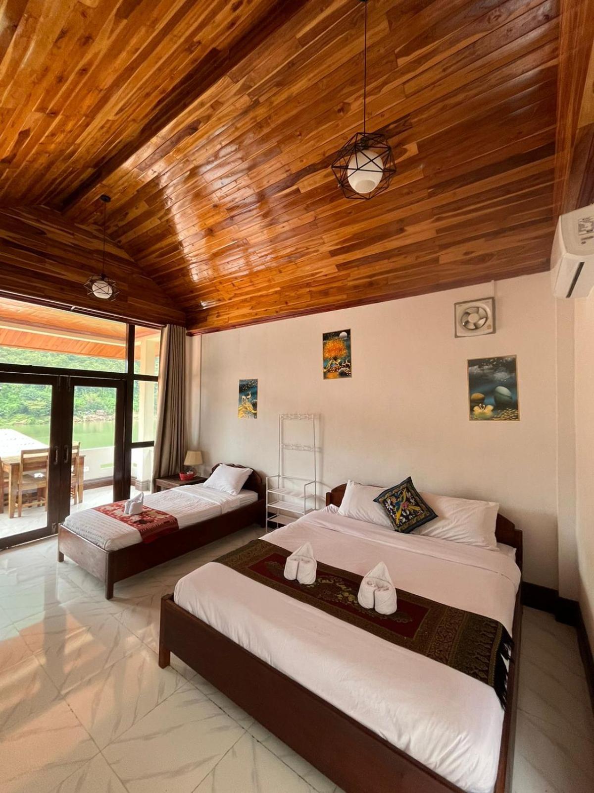 ホテル Cam U View Bungalow Nongkhiaw エクステリア 写真