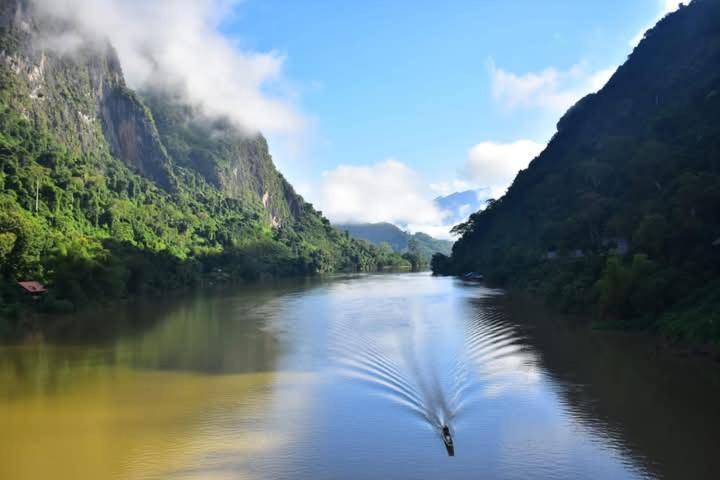 ホテル Cam U View Bungalow Nongkhiaw エクステリア 写真